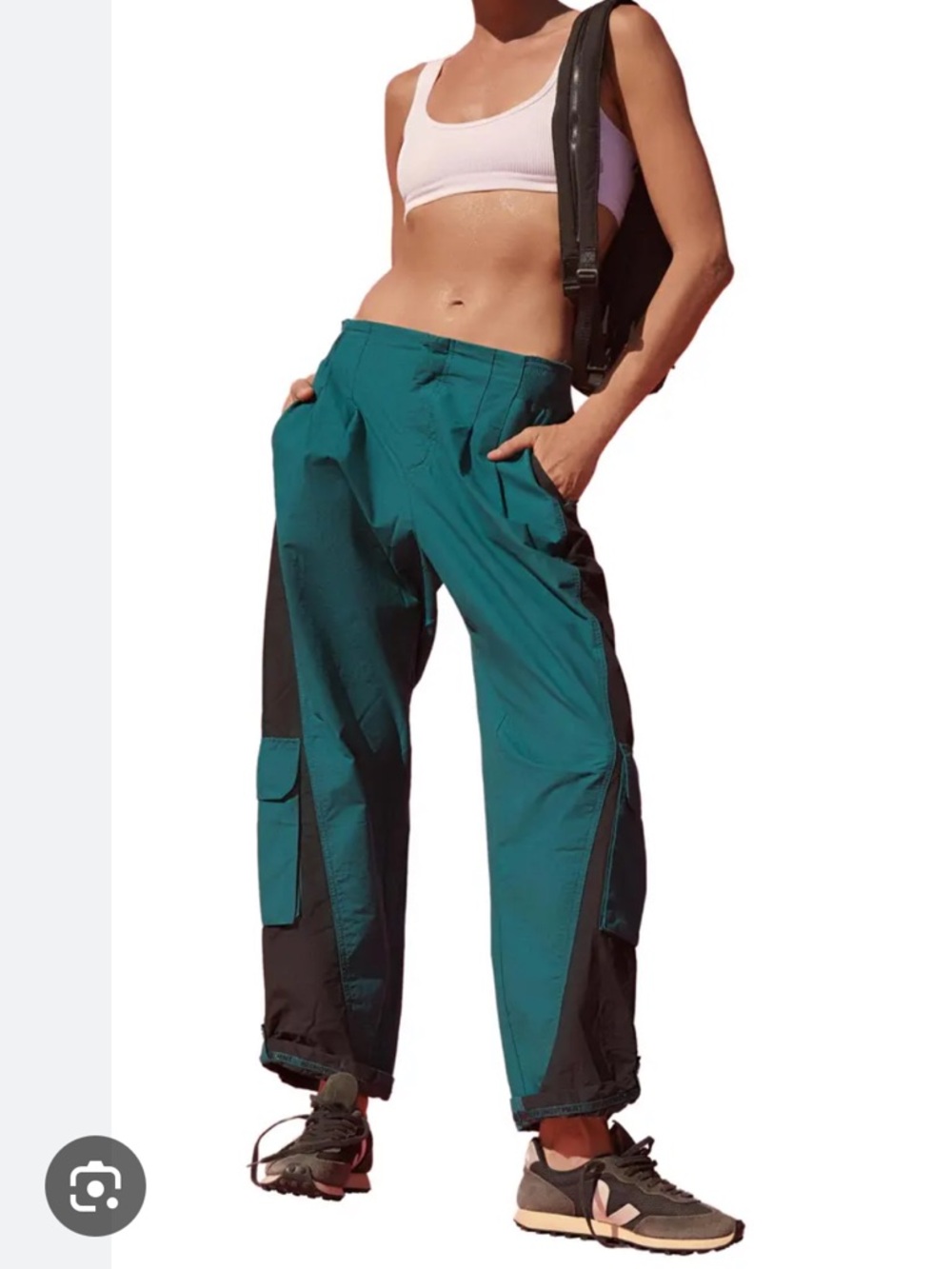 FP Movement by Free People Mesmerize Me cargo pants color block